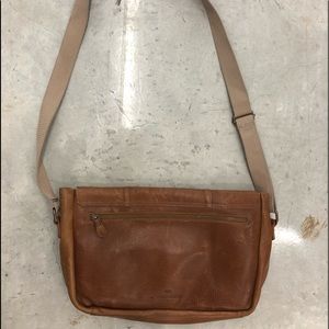 Buffalo Jackson Trading leather laptop bag